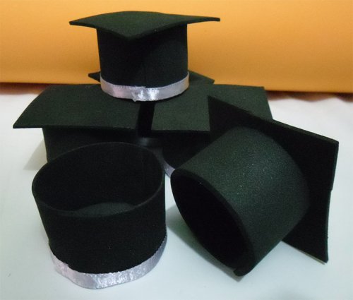 Brinde para Formatura Capelo Porta bombom - 50 capelos