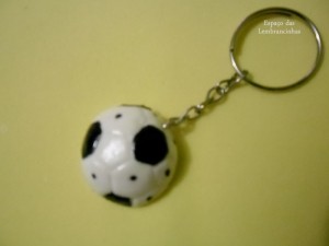 CHAVEIRO INFANTIL BOLA DE FUTEBOL - 30 Unidades