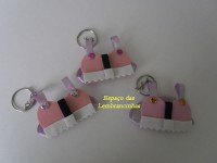 CHAVEIRO SUTIEN/CALCINHA CHÁ DE LINGERIE - 30 UNIDADES