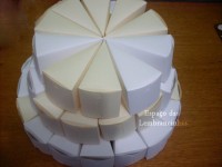 CAIXA FATIA P/ BOLO DE ANDAR - 50 UNIDADES
