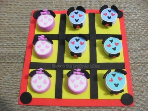 Jogo Da Velha Minnie E Mickey - 30 Kits