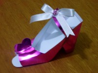 SAPATINHO DE SALTO FORMINHA PARA DOCES - 50 unidades