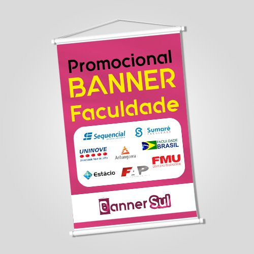 Banner Impresso para Faculdade
