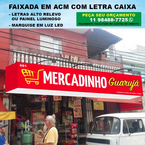 Fachada em ACM