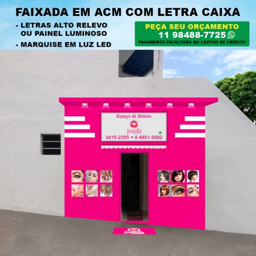 Fachada em ACM