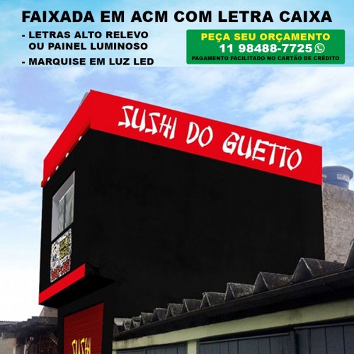 Fachada em ACM