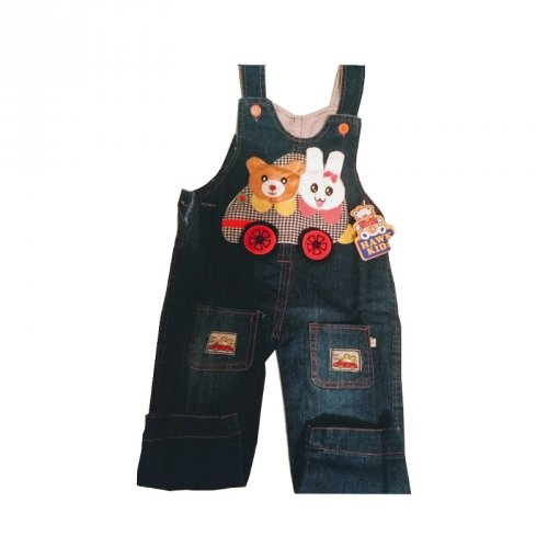 Jardineira Jeans - 18 meses