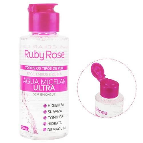 Ruby Rose Água Micelar Ultra 120ml