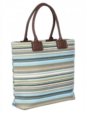 Bolsa de Palha Mix Turquesa