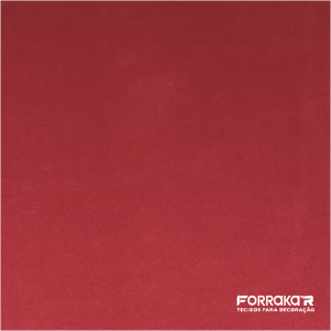 VELUDO BORDEAUX COR 55 VERMELHO