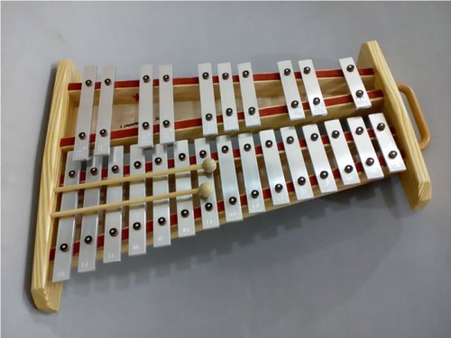 Metalofone Cromático Duas Oitavas (G5 a G7)