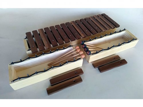Xilofone para Treinamento Auditivo - Kit 20 Tons (C6 a C7)