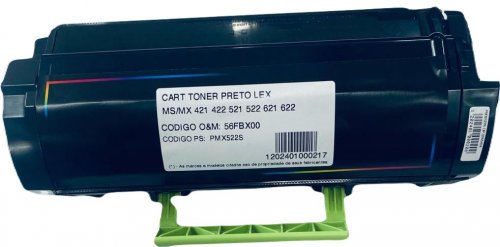 Cartucho de toner Lexmark MS / MX 421 422 521 522 621 622 20K   Remanufaturado Marca Print Supplies