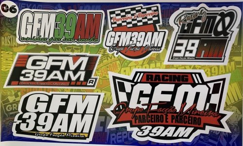 Adesivo sticker GFM 06