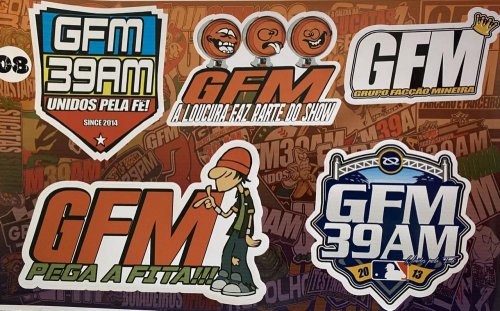 Adesivo sticker GFM 08
