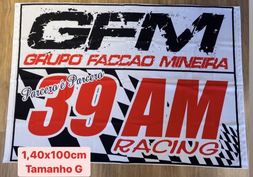 Bandeira GFM de pano.