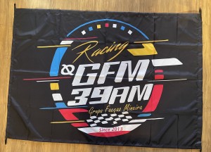 Bandeira GFM  Banners, Caminhão arqueado, Adesivos