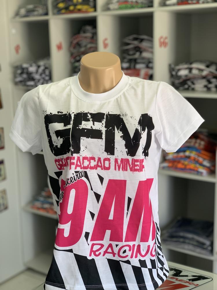 instinct photography Molester Camiseta GFM tipo bandeira feminino (baby look) - GFM