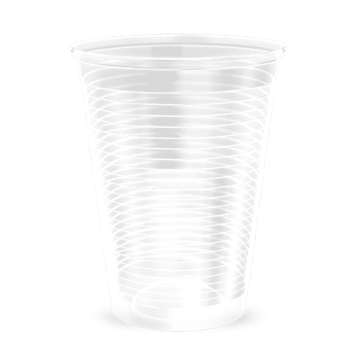 Caixa de Copo Plástico Descartável 300ml Transparente da MINAPLAST
