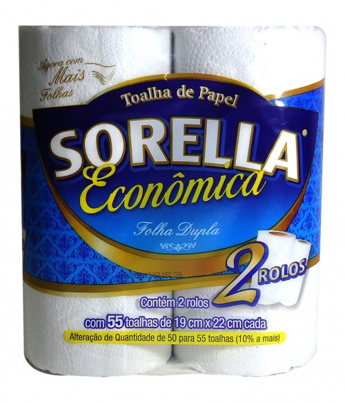Fardo de Papel Toalha Sorella Econômico