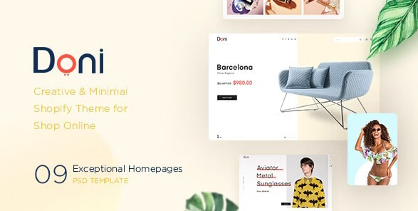 Doni - Tema para loja Shopify