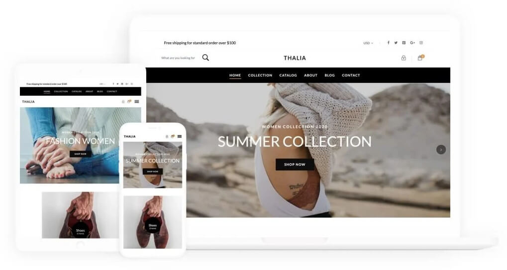 Temas para lojas Shopify
