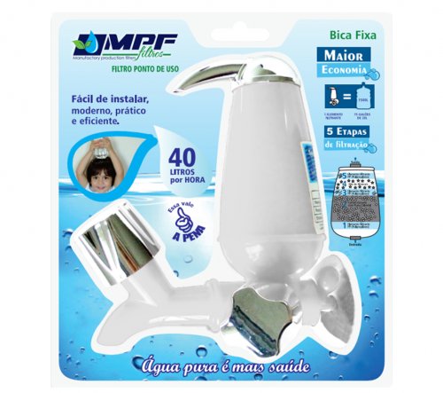 Torneira Compacta Filtro Purificador Branco MPF 160316