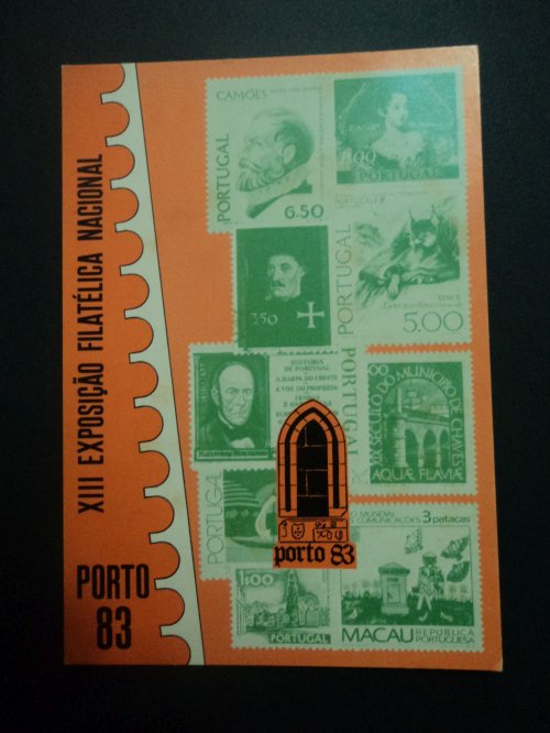 Cartão Postal da Associação Portuguesa de Filatelia Temática - Porto - não circulado