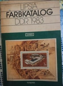Catálogo LIPSIA FARBKATALOG DDR 1983