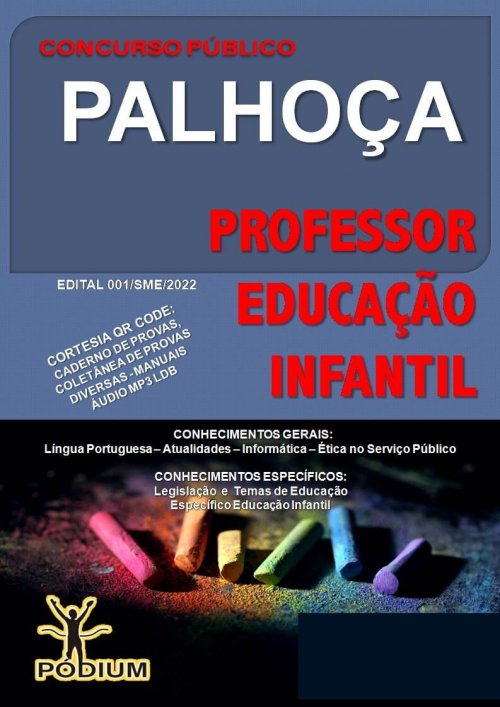Apostila Prefeitura Palhoca Professor Educacao Infantil Editora Podium