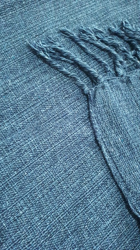 Manta de Sofá King Azul Jeans      