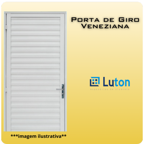 PORTAS DE GIRO VENEZIANA - LUTON