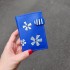 Miniatura - Carteira Pocket - Azul Royal - Pintura Manual 