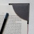 Miniatura - Marcador de Páginas - Cimento com Preto