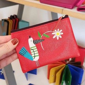 Mini Necessaire Olga - Tomate - Pintura Manual Mini Necessaire Olga - Tomate - Pintura Manual
