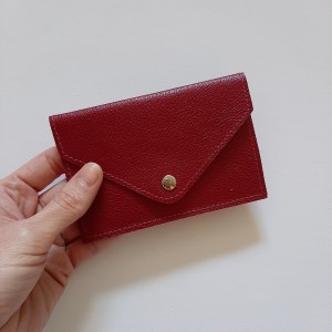Porta Cartão Envelope - Vermelho Porta Cartão Envelope - Vermelho