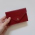 Miniatura - Porta Cartão Envelope - Vermelho