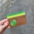 Miniatura - Porta Cartão Tri - Caramelo, abacate e bandeira - Pintura Manual  
