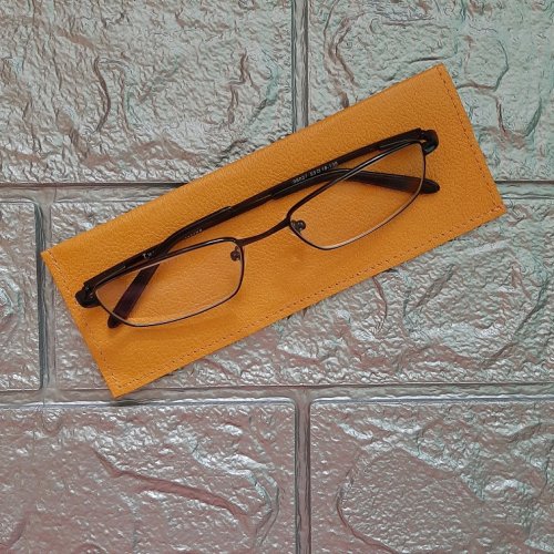 Porta Óculos de Leitura - Açafrão