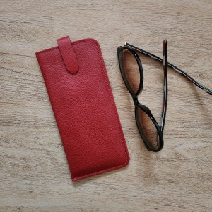 Porta Óculos - Vermelho Porta Óculos - Vermelho