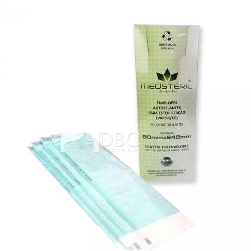 ENVELOPES P/ESTER. A VAPOR C/100- 90 X 245 PODOLOGIA