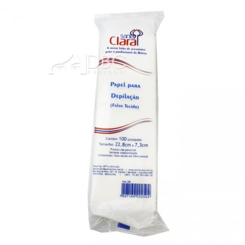 PAPEL PARA DEPILAÇÃO STA CLARA C/100