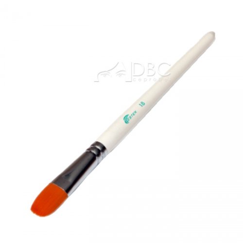 PINCEL PARA MASCARA BRANCO DE SEDA 18