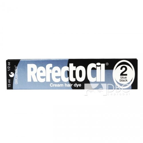 TINTA PARA CILIOS/SOBR. 2 REF. PRETA AZUL REFECTOCIL