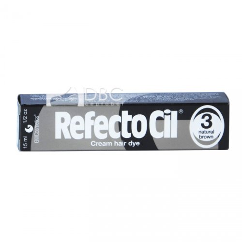 TINTA PARA CILIOS/SOBR.REF. 3 CAST. NATURAL REFECTOCIL