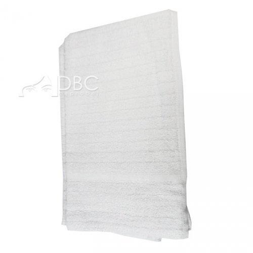 TOALHA PARA CABECA C/10 ALGODAO BRANCA