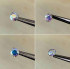 Miniatura - Labret Zirconia Bioflex