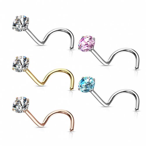 Nostril Nariz Garra Zirconia