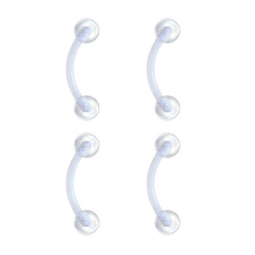 Barbell Curvo Bioflex Transparente