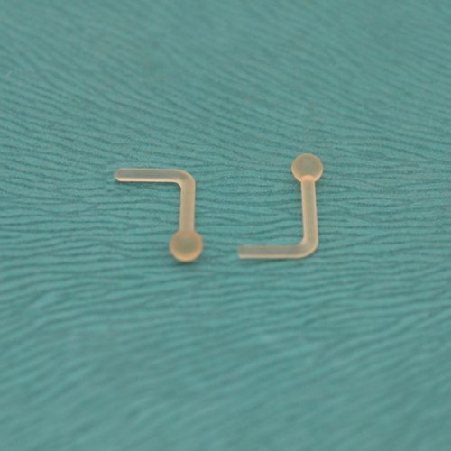 Retentor Nariz Nostril Silicone Bege